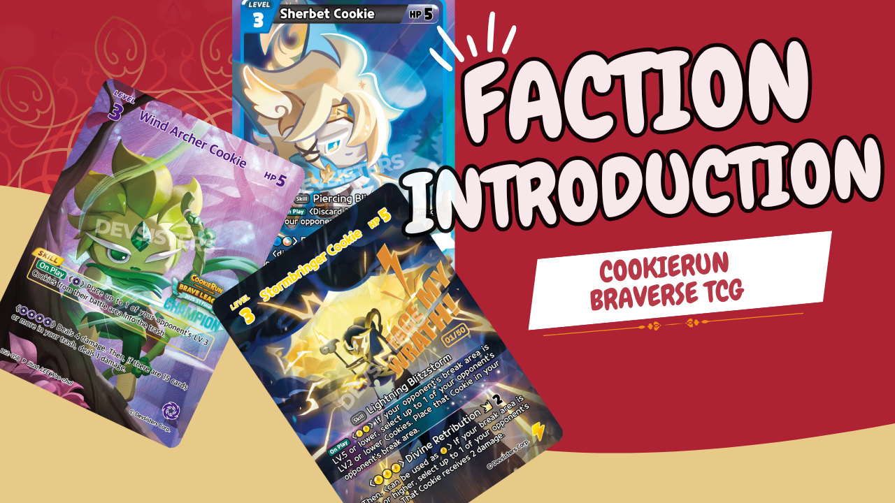CookieRun Braverse Cookie Factions