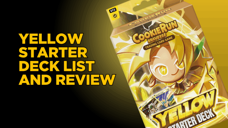 CookieRun Braverse Yellow Starter Deck