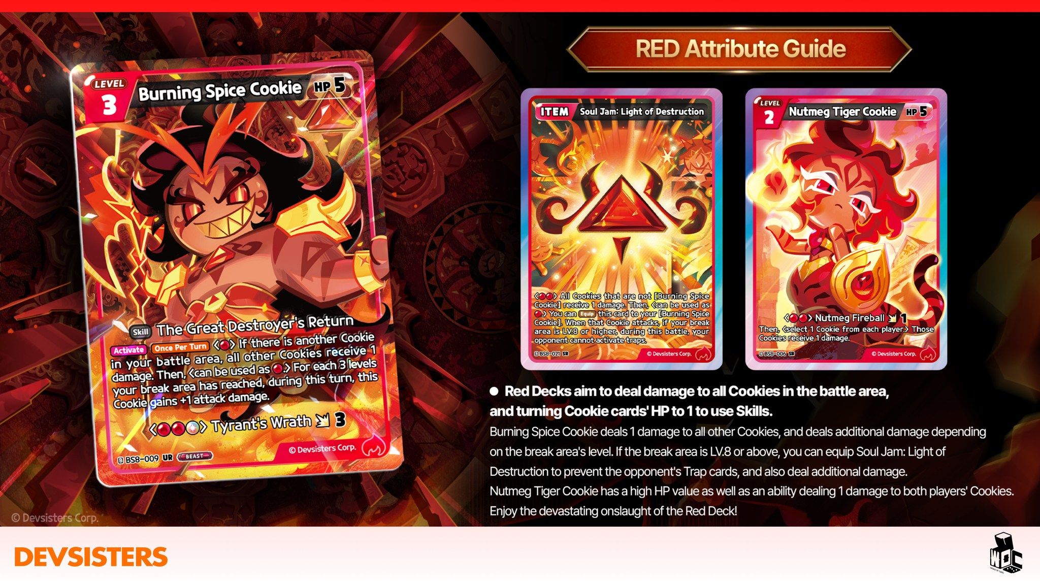 BS8 Red Attribute Guide