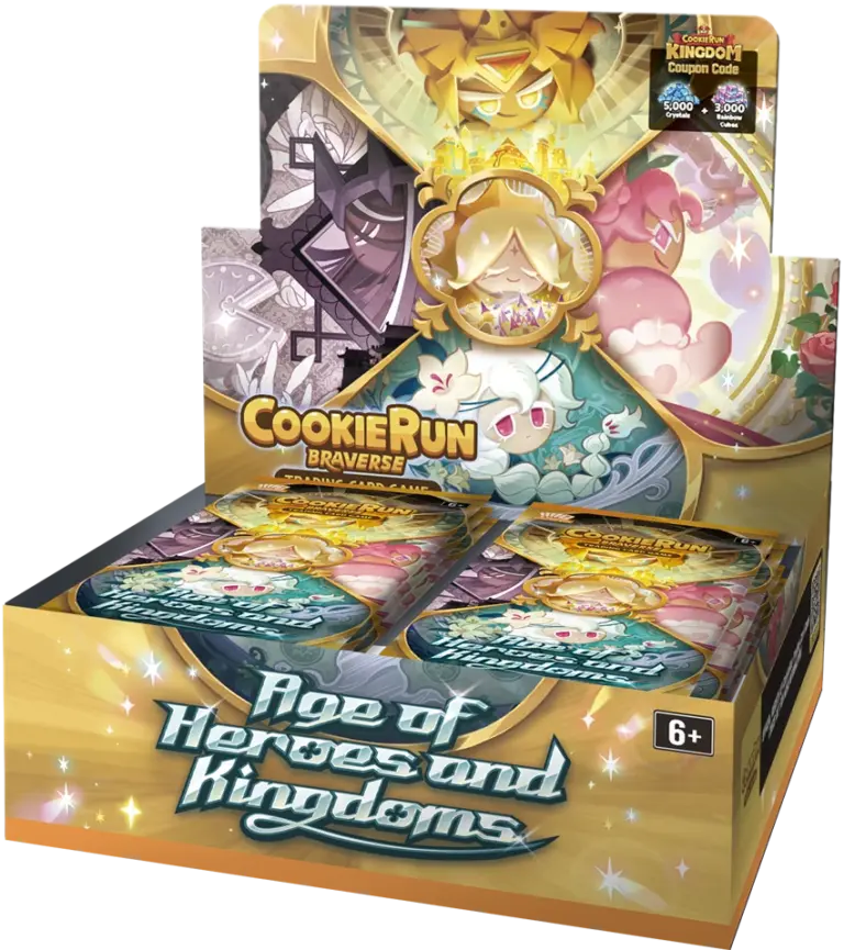 CookieRun Braverse TCG Age of Heroes and Kingdoms